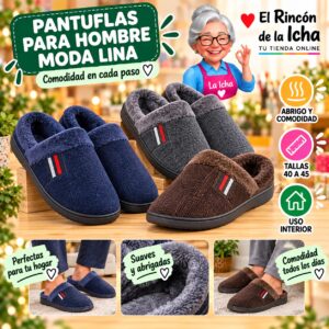 Pantuflas para Hombre Moda Lina Diseño 850592