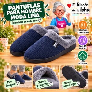 Pantuflas para Hombre Moda Lina Diseño 850559