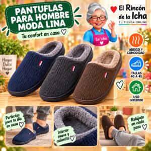 Pantuflas para Hombre Moda Lina Diseño 850560