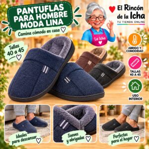 Pantuflas para Hombre Moda Lina Diseño 850628