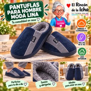Pantuflas para Hombre Moda Lina Diseño 850629
