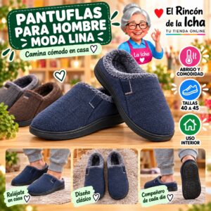 Pantuflas para Hombre Moda Lina Diseño 850424
