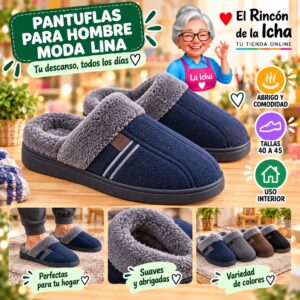 Pantuflas para Hombre Moda Lina Diseño 850608