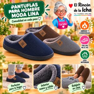 Pantuflas para Hombre Moda Lina Diseño 850696
