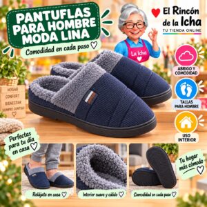 Pantuflas para Hombre Moda Lina Diseño 850652