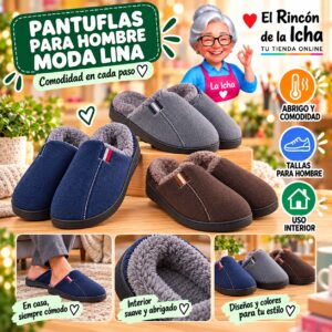 Pantuflas para Hombre Moda Lina Diseño 850607