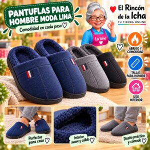 Pantuflas para Hombre Moda Lina Diseño 850606