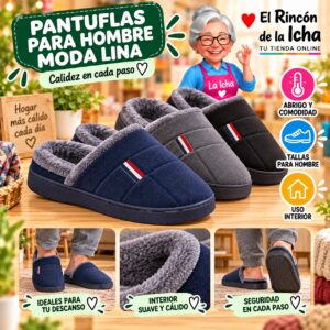 Pantuflas para Hombre Moda Lina Diseño 850697