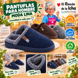 Pantuflas para Hombre Moda Lina Diseño 850715