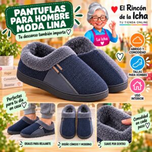 Pantuflas para Hombre Moda Lina Diseño 850663