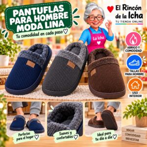 Pantuflas para Hombre Moda Lina Diseño 850604