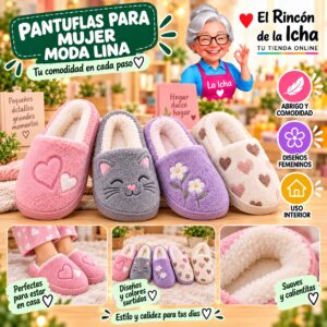RI-ML-01944 Pantuflas para Mujer Moda Lina Diseño 850568