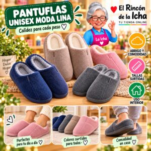 RI-ML-01970 Pantuflas Unisex Moda Lina Diseño 850525