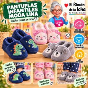 RI-ML-01984 Pantuflas Infantiles Moda Lina Diseño 850706