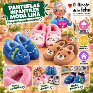 RI-ML-01991 Pantuflas Infantiles Moda Lina Diseño 850707
