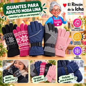 RI-ML-01997 Guantes para Adulto Moda Lina Diseño 951392