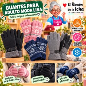 RI-ML-01998 Guantes para Adulto Moda Lina Diseño 951393