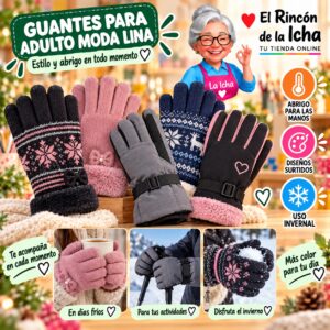 RI-ML-02000 Guantes para Adulto Moda Lina Diseño 951395