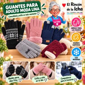 RI-ML-02003 Guantes para Adulto Moda Lina Diseño 951401