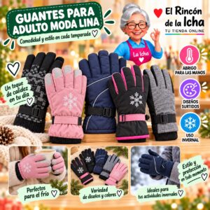RI-ML-02005 Guantes para Adulto Moda Lina Diseño 951400