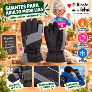 RI-ML-02008 Guantes para Adulto Moda Lina Diseño 951402