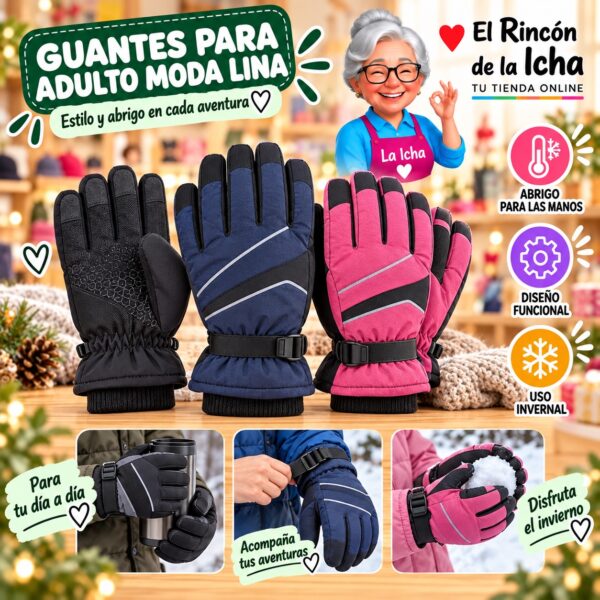 RI-ML-02009 Guantes para Adulto Moda Lina Diseño 951403