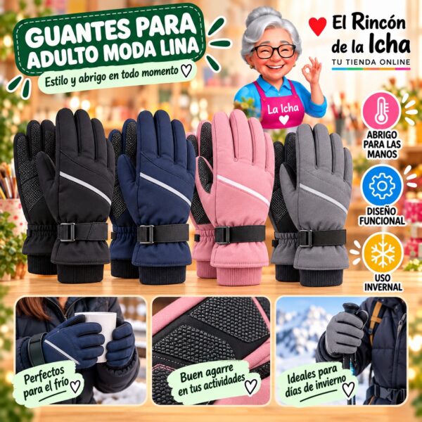 RI-ML-02010 Guantes para Adulto Moda Lina Diseño 951404