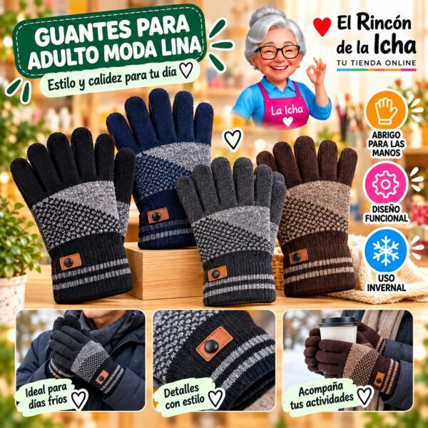 RI-ML-02011 Guantes para Adulto Moda Lina Diseño 950877