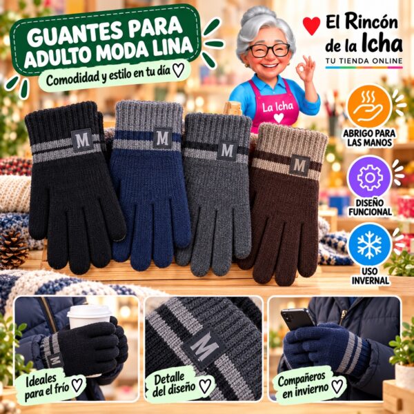 Guantes para Adulto Moda Lina Diseño 950878