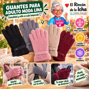 RI-ML-02016 Guantes para Adulto Moda Lina Diseño 951343