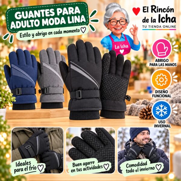 RI-ML-02026 Guantes para Adulto Moda Lina Diseño 951384