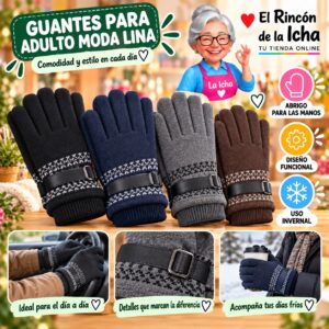 RI-ML-02027 Guantes para Adulto Moda Lina Diseño 951041