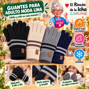 RI-ML-02030 Guantes para Adulto Moda Lina Diseño 950577