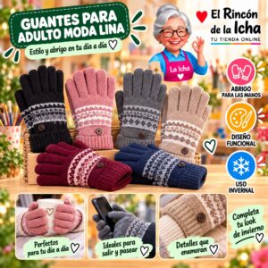 RI-ML-02031 Guantes para Adulto Moda Lina Diseño 950571