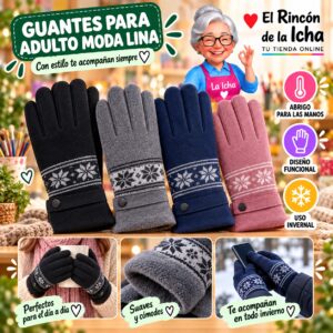 RI-ML-02033 Guantes para Adulto Moda Lina Diseño 951144
