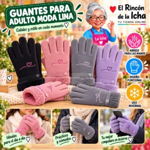 RI-ML-02034 Guantes para Adulto Moda Lina Diseño 951145
