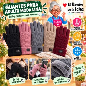 RI-ML-02041 Guantes para Adulto Moda Lina Diseño 950842