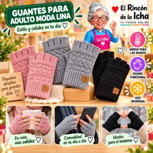 RI-ML-02043 Guantes para Adulto Moda Lina Diseño 950583
