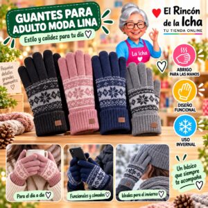 RI-ML-02044 Guantes para Adulto Moda Lina Diseño 950969