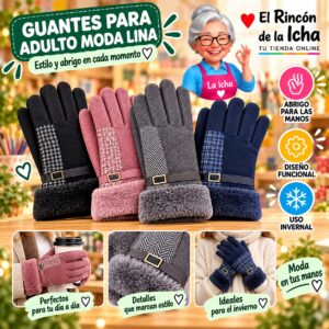RI-ML-02046 Guantes para Adulto Moda Lina Diseño 950972
