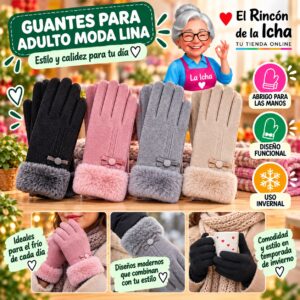 RI-ML-02047 Guantes para Adulto Moda Lina Diseño 950991