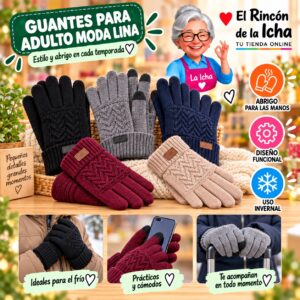 RI-ML-02053 Guantes para Adulto Moda Lina Diseño 950968