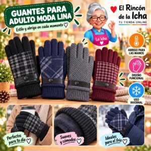 RI-ML-02054 Guantes para Adulto Moda Lina Diseño 950975