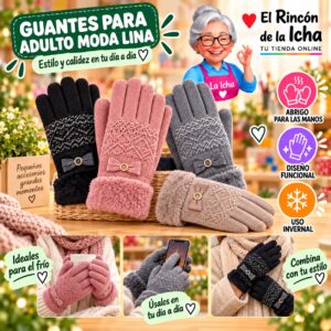 RI-ML-02056 Guantes para Adulto Moda Lina Diseño 950986