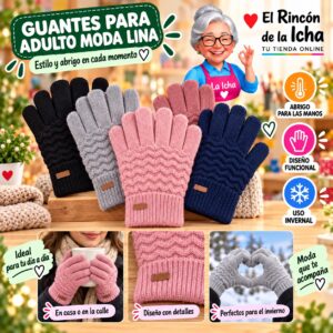 RI-ML-02061 Guantes para Adulto Moda Lina Diseño 951304