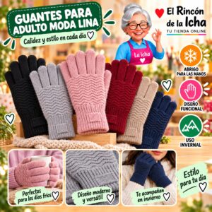 RI-ML-02062 Guantes para Adulto Moda Lina Diseño 951306