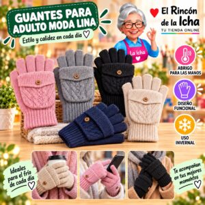 RI-ML-02064 Guantes para Adulto Moda Lina Diseño 950369