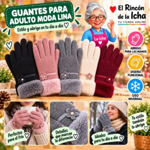 RI-ML-02067 Guantes para Adulto Moda Lina Diseño 951302