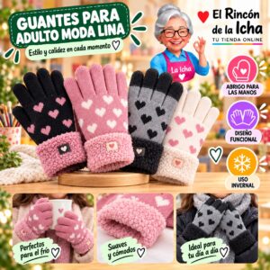 RI-ML-02069 Guantes para Adulto Moda Lina Diseño 951295