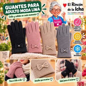 RI-ML-02075 Guantes para Adulto Moda Lina Diseño 951293